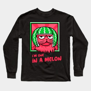 I'm one in a melon kitty Long Sleeve T-Shirt